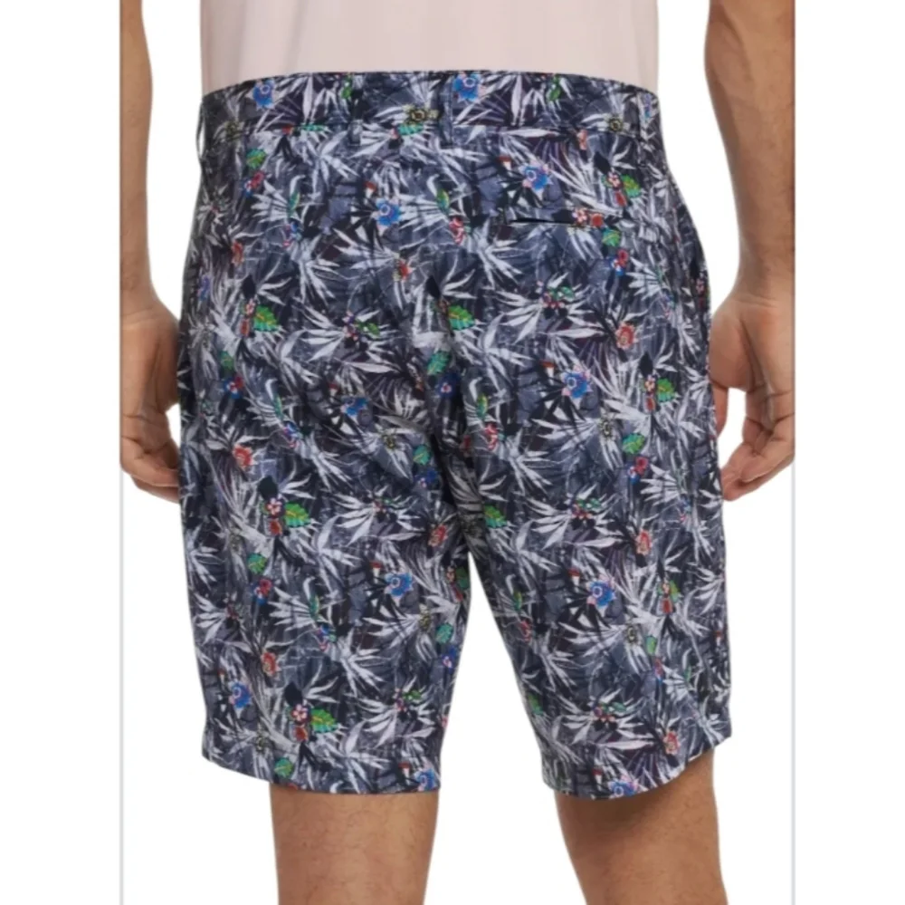 ROBERT GRAHAM Hybrid Shorts Size 34 Classic Fit Floral Casual Boardshorts